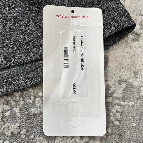 Lululemon Contour Tank Size 6 - Picture 2 of 5